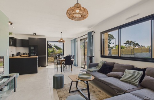 Saint-Gildas-de-Rhuys Chalet De Esquí | Sea view – 500m from the beach – House for 10