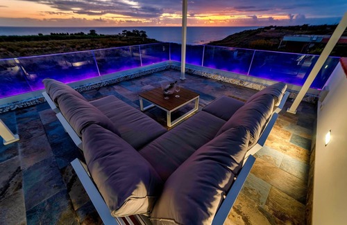 Porto Palo Villa | Vistas al mar,a 400 metros de la playa con bandera azul, minipiscina hidromasaje