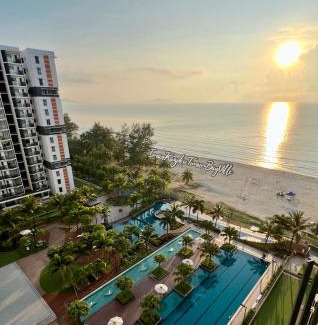Kuantan Apartamento | Sea View & Pool View & WiFi & Netflix at Iman Kazoku TimurBay Ville Studio 2BDR