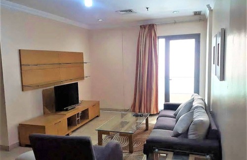 Jabriya Apartamento | Apartamento con vista al mar, 2 habitaciones, 2 baños, n. ° 1