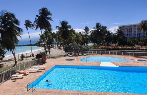 Pointe de la verdure Casa | Sea view studio 30m from the beach. A real island fragrance