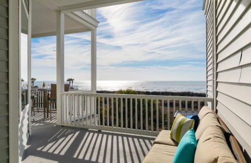 Folly Beach Casa | Seacoast Villa 2 Ocean View 2 Blocks from Center Street
