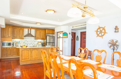 Pak Nam Pran Villa | Villa de lujo y exclusiva con 16 m. piscina de borde infinito en una playa tranquila