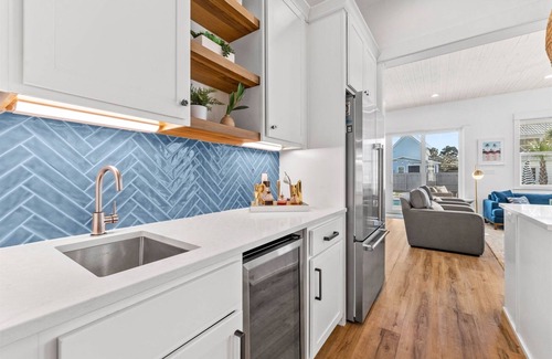 Village of Sugar Beach Casa | Seagrove Beach Charmer! Private Pool, 4 Bikes, & LSV Included!