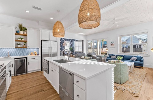 Village of Sugar Beach Casa | Seagrove Beach Charmer! Private Pool, 4 Bikes, & LSV Included!