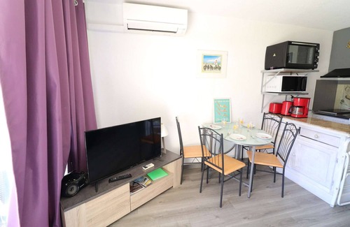 Le Grau-Du-Roi Apartamento | Quartier Seaquarium - estudio cabina 4 pers. Terraza lateral jardín - CLIM -