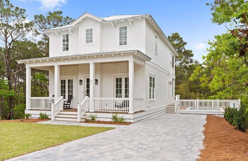 Gulfview Heights Casa | Seas The Day - Newly Constructed 30A Home, Heated Private Pool, Walk to Beach!