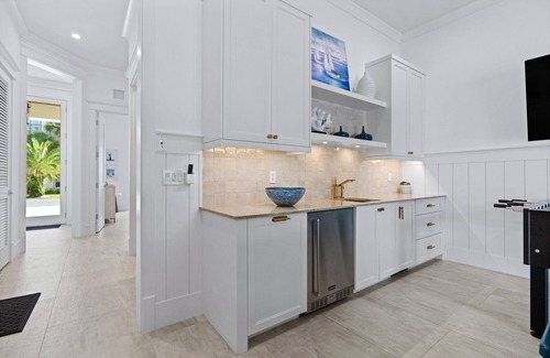 Frangista Beach Casa | Seas the Day: Private Beach, Ocean Views, Pool & Hot tub, Golf Cart, Game Room