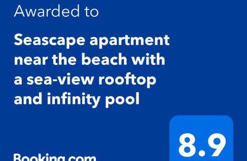 Zona Hotelera Apartamento | Seascape apartment near the beach with a sea-view rooftop and infinity pool