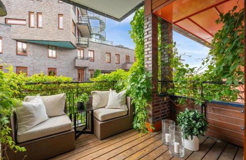Gamle Oslo Apartamento | Seaside apt with sea view - Balcony - 6 pax