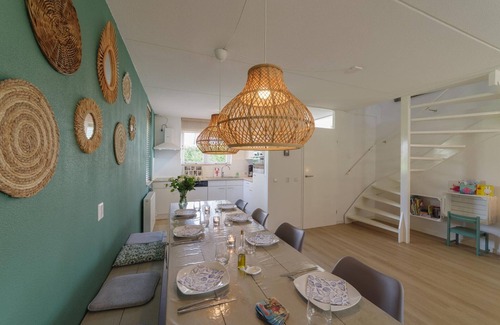 Wemeldinge Casa | Casa de vacaciones junto al mar con sauna