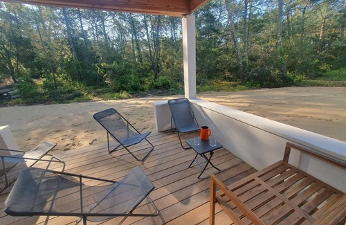 La Tranche-sur-Mer Casa | Casa-Maison bord de mer -Confortable-Baño en la habitacion-Vista al bosque