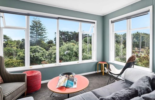 Waikanae Cabaña | Casa junto al mar - Playa de Waikanae Bach