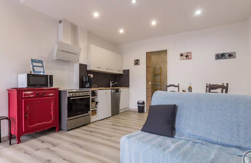 Saint-Marcouf Cabaña | Casa junto al mar con balcón, aparcamiento y WiFi