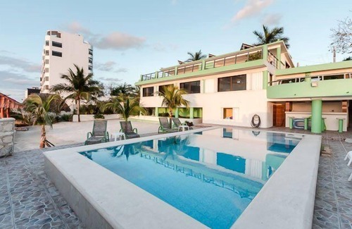Zona Hotelera Norte Casa | Oasis Junto al Mar, Gran Oceano Frente a la Piscina, Vistas al Mar
