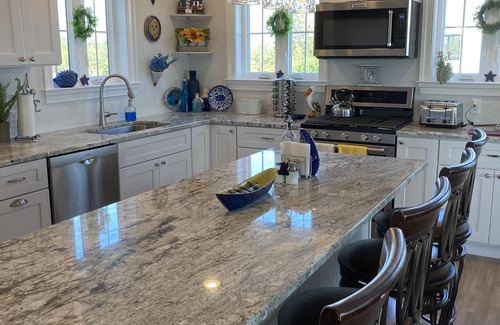 Broadkill Beach Casa | Seaside Osprey House features views of the bay/ocean on the Delaware Bay.