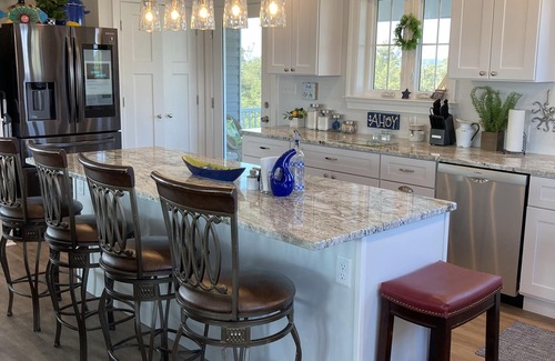 Broadkill Beach Casa | Seaside Osprey House features views of the bay/ocean on the Delaware Bay.