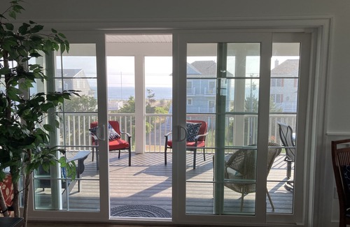 Broadkill Beach Casa | Seaside Osprey House features views of the bay/ocean on the Delaware Bay.