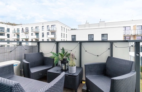 Gdynia Apartamento | Seaside Terraces 13 | 10 Guests |AC | Parking