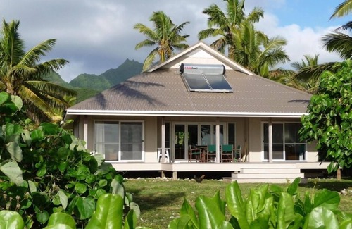 Rarotonga Villa | Seaspray Beach Villa - casa de vacaciones frente al mar