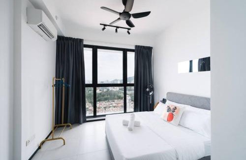 George Town Apartamento | Seaview Infinity Pool 3BR 2Carparks 8Pax