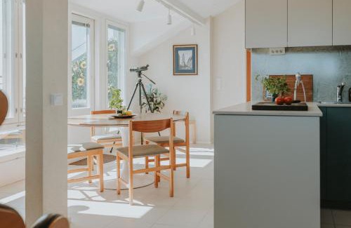 Kallio Apartamento | Seaview Loft with Private Balcony and Sauna