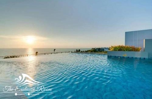 Saen Suk Apartamento | Seaview Secret with Wifi n Toproof Pool @ Bangsaen