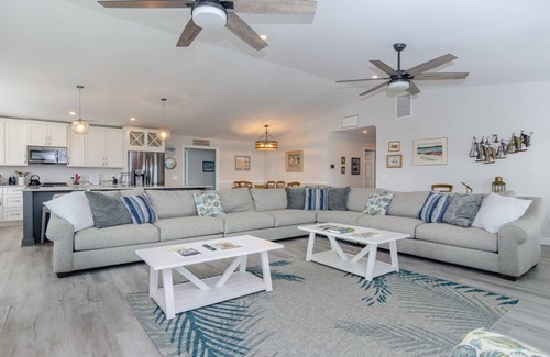 Shell Island Casa | Secluded 7BR home with EV charger and ocean views!