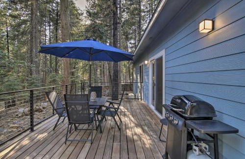 Butte Meadows Casa | Secluded Butte Meadows Cabin with Deck and Grill!