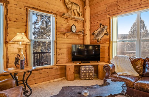 Pagosa Meadows IV Cabina | Secluded cabin with lofted layout, grill, great views, & jetted tub