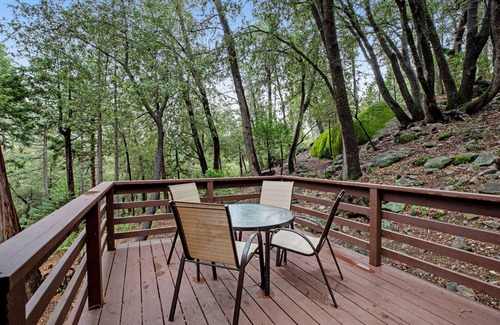 Idyllwild Cabina | Secluded Dog-Friendly Cabin w/Wood Fireplace, Deck, Private W/D, Mtn Views