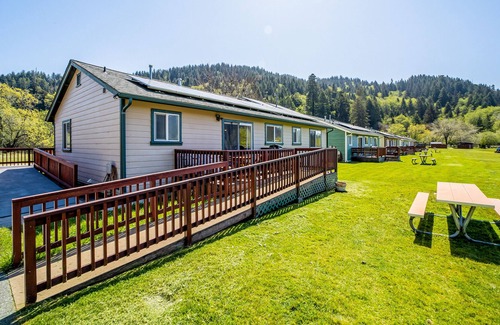 Orick Casa | Secluded Home w/Mountain Views, Private Deck, W/D, Gas Grill, and Shared Firepit
