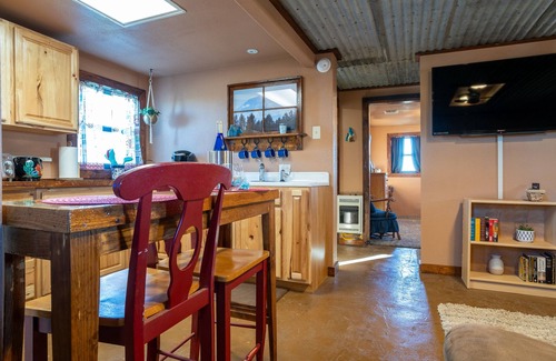 Welch Casa | Secluded home with AC, porch, firepit & entertaining amenities - dog-friendly