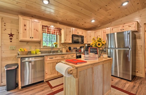 Wardensville Cabina | Secluded Mountain Cabin in Wardensville!