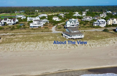 South Beach Casa | Secluded Oceanfront Home, Amazing Sunsets, Steps from Beach, Wrap Around Deck, BHI/Shoals Clubs+Golf