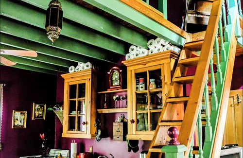 Eureka Springs Historic District Cabaña | Aislado romántica casa de muñeca en el distrito histórico centro de la ciudad