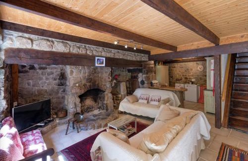 Saint-Pierre-sur-Doux Villa | Secluded Stone Villa Retreat
