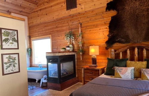 California Hot Springs Cabina | Secluded Log Cabin in Sequoia National Forest