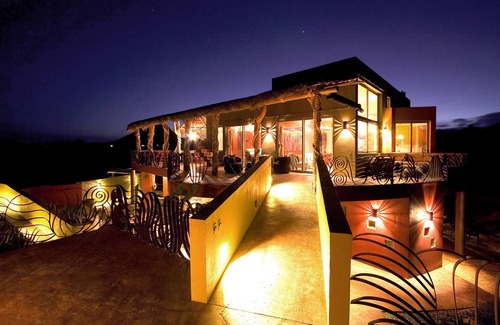 Cabo Pulmo Casa | Casa del segundo piso con vista panorámica al mar