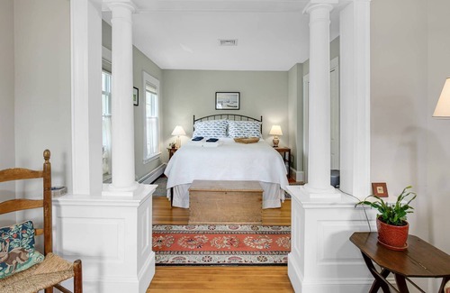 Newburyport Casa | Secret Garden: Sanctuary walk to town, private garden, central AC