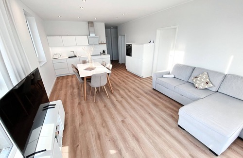 Schwerin Apartamento | Seeliebe Apartment OG Sauna Parkplatz Seeblick Scandi-traum