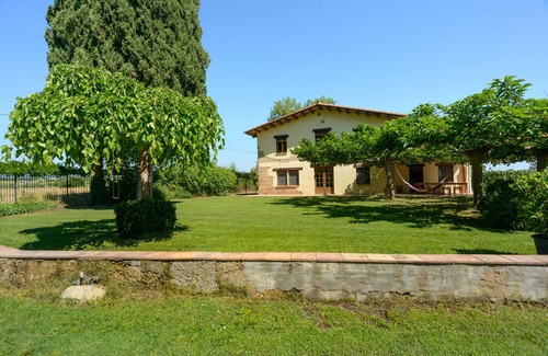 Vilobi d'Onyar Cabaña | Villa Can Salva, piscina privada, jardín y barbacoa alquiler íntegro