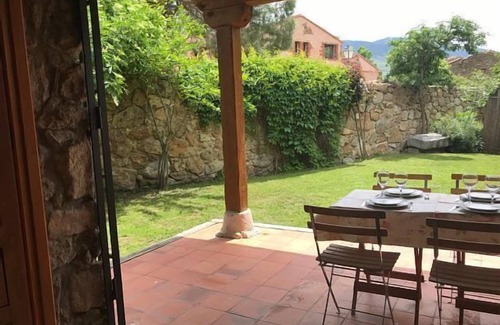 Sotosalbos Cabaña | SALTUS ALVUS-CASITA DE LA CHIMENEA casa con encanto 2per. Sotosalbos 10m Segovia