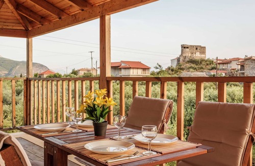 Lefktron Apartamento | Selinitsa Stone Studio - Mani Seaview Retreat
