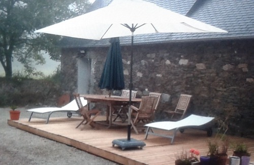 St.-Martin-des-Champs Cabaña | Casas adosadas para 6 a 14 personas. en un dominio privado, casa señorial, bosque, MORLAIX