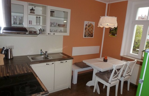 Briesnitz Apartamento | Casa adosada como casa de vacaciones en 2 plantas para máx. 5 personas con 2 habitaciones