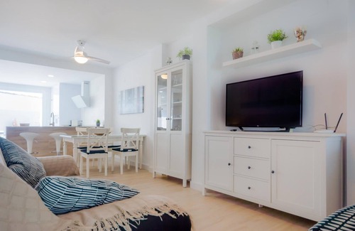 Los Gallos-Cerromolino Cabaña | Duplex con piscina Real de La Barrosa