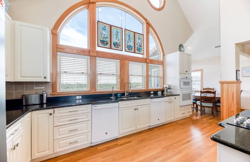 Ocean Isle Estates Casa | Semi oceanfront Avon home w/ private pool, hot tub, elevator, & rec room!