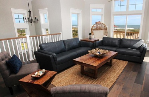 Carova Beach Casa | Semi-Oceanfront, Ocean Views, Wild Horses, Private Pool, 4x2338, Race To The Beach