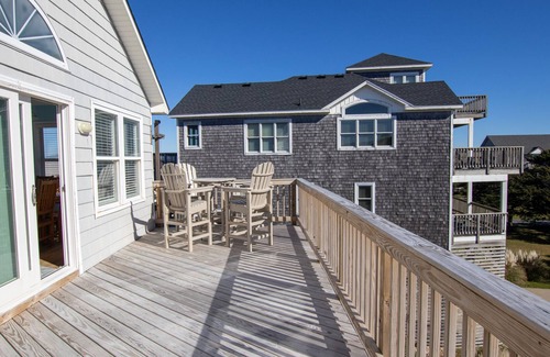 Hatteras Casa | Semi-Oceanfront, Private Pool, Hot Tub, Ocean Views, Arcade, Dog-Friendly